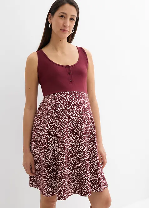 2-i-1-mamma- og ammekjole av økologisk bomull, bonprix