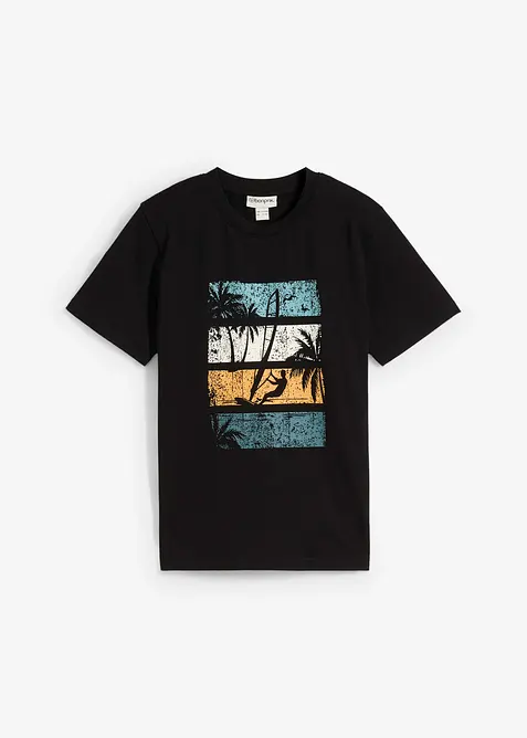 T-skjorte i &oslash;kologisk bomull, bonprix