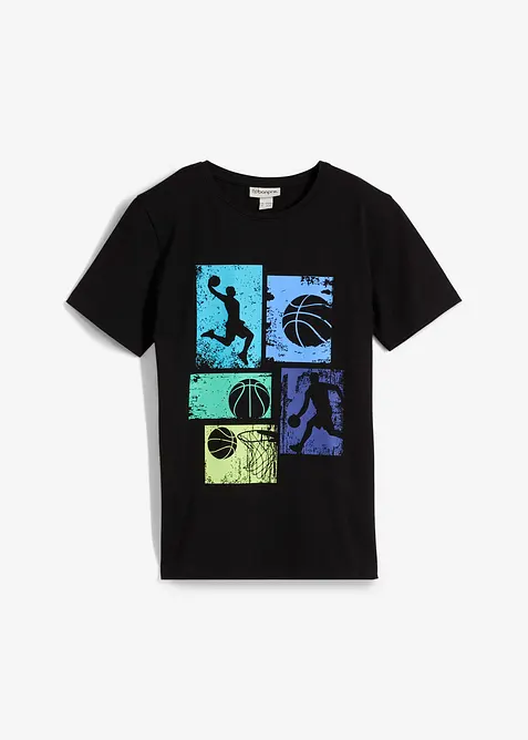 T-skjorte i &oslash;kologisk bomull, bonprix