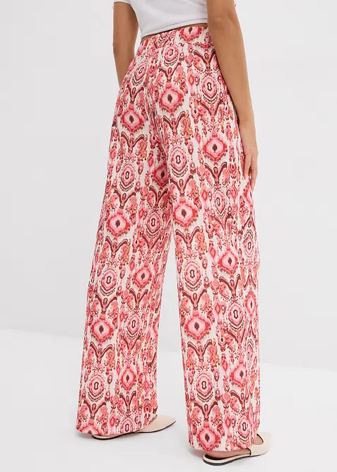 Pull on-bukse i strukturert krepp, bonprix