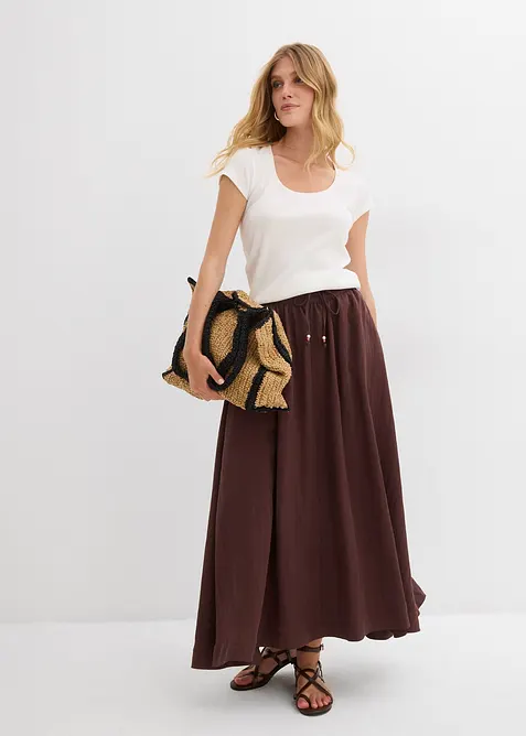 T-skjorte i 100% &oslash;kologisk bomull, bonprix