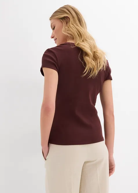 T-skjorte i 100% økologisk bomull, bonprix