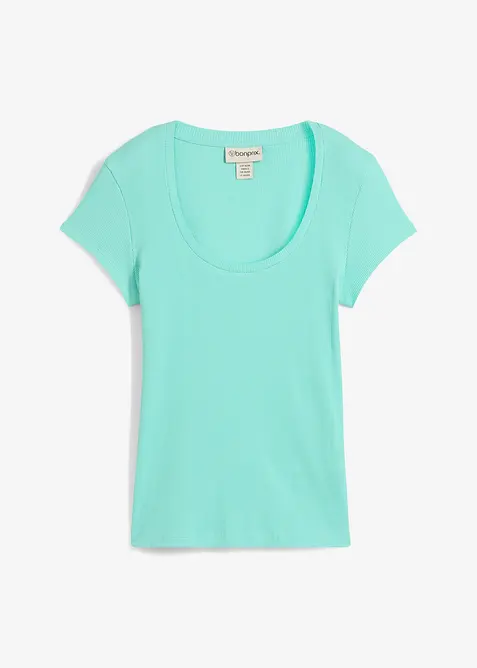 T-skjorte i 100% &oslash;kologisk bomull, bonprix