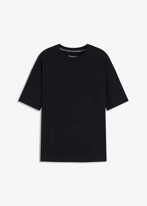 Oversized treningstopp med bomull, hurtigt&oslash;rkende, bonprix