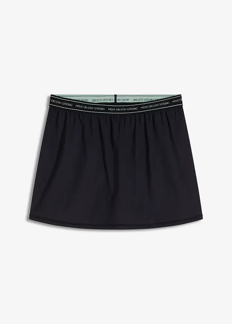 Ultralett treningsskj&oslash;rt med integrert shorts, bonprix
