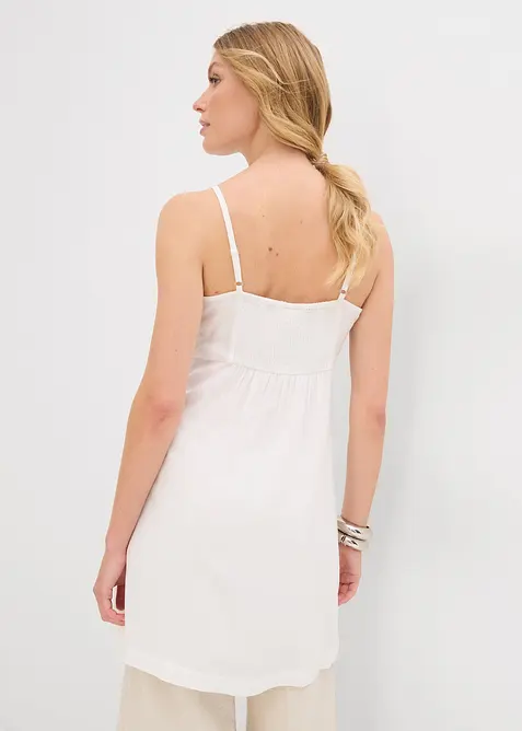 Lang bluse i lett viskose, bonprix