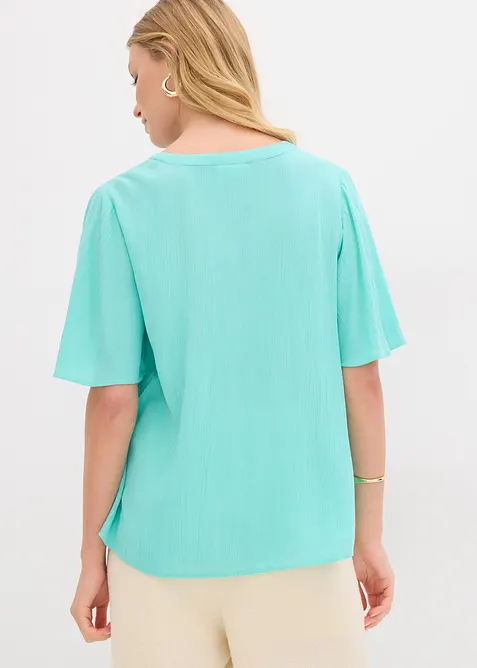 Blusetunika med vingeermer, bonprix