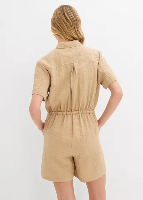 Jumpsuit i fin viskosemiks, bonprix