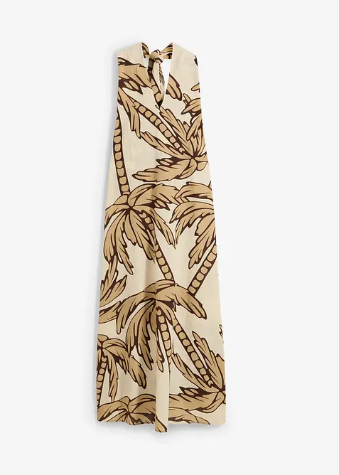 Halterneck kjole i A-fasong, bonprix