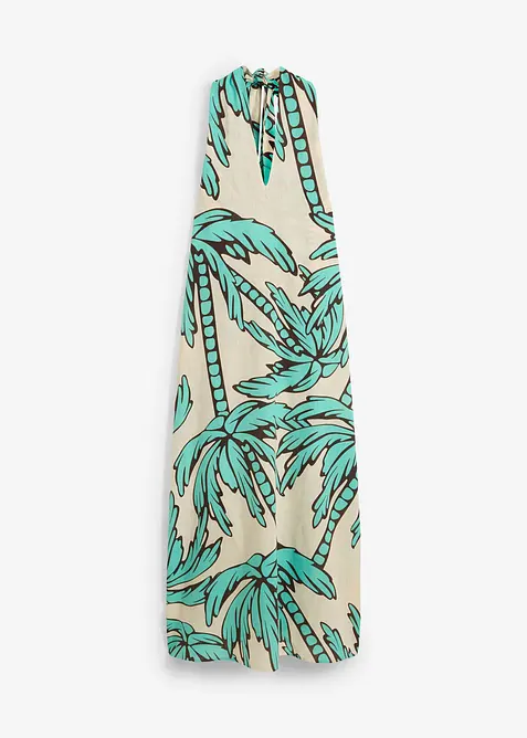 Halterneck kjole i A-fasong, bonprix