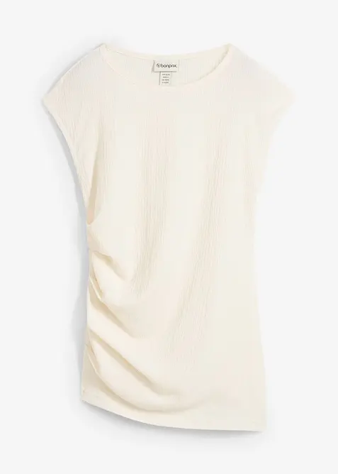 Topp i strukturert krepp, bonprix