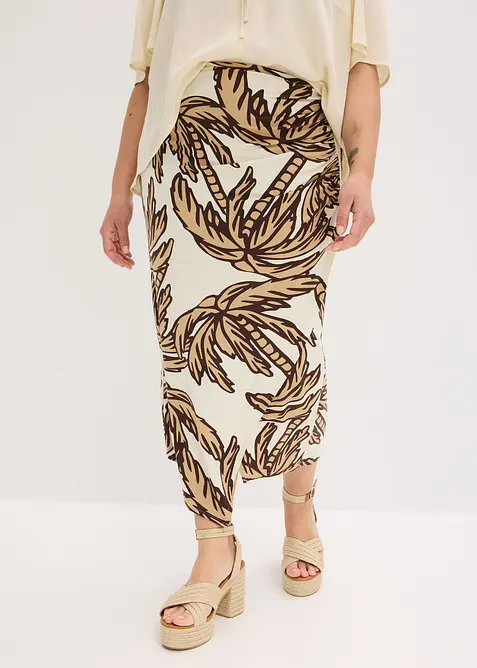 Jerseyskj&oslash;rt i myk viskosemiks, bonprix