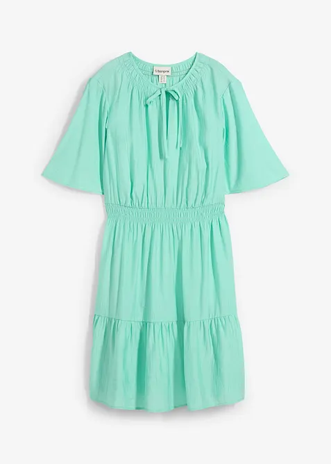 Minikjole i lett viskosemiks, bonprix