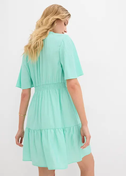 Minikjole i lett viskosemiks, bonprix