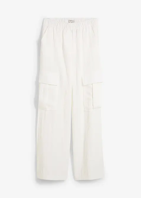 Cargobukse av lett lyocell-miks, bonprix