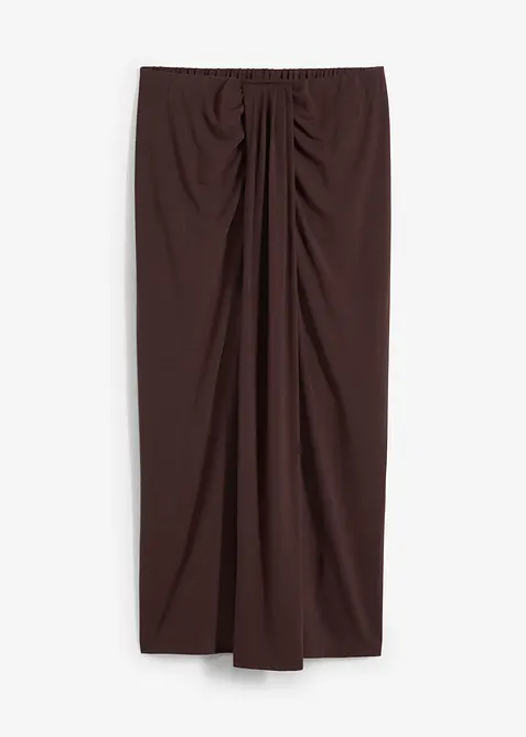 Jerseyskjørt med komfortlinning, bonprix