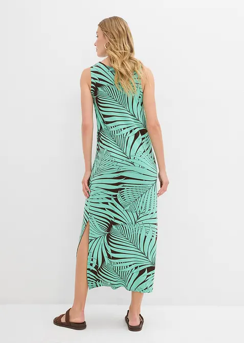 Trikotkjole i lett viskosemiks, bonprix