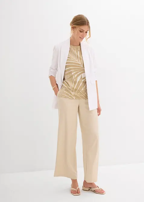 Topp med sidesplitter, bonprix