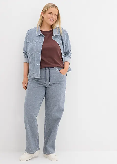 T-skjorte i 100% &oslash;kologisk bomull (2-pack), bonprix