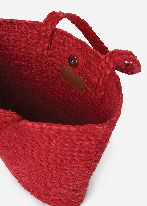 Liten shoppingveske i strå, bonprix