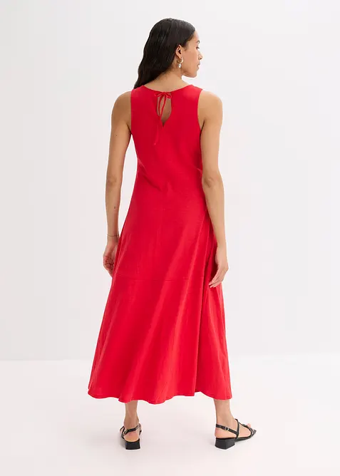 Stroppekjole i 100% &oslash;kologisk bomull, bonprix