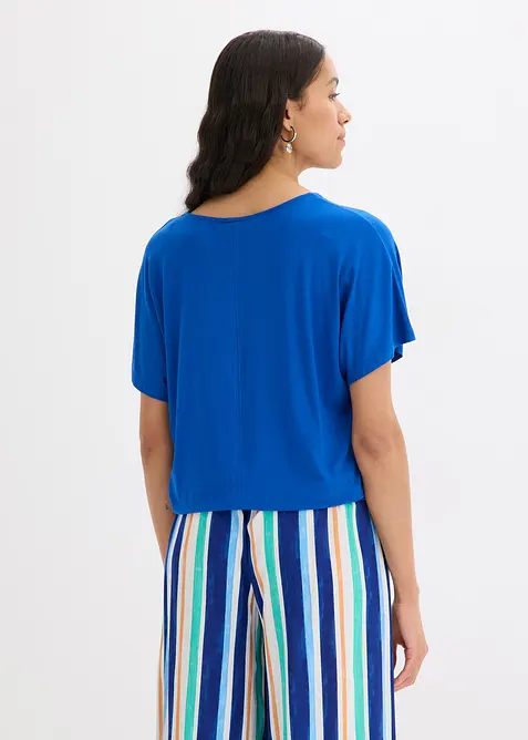 Oversized topp i myk viskosemiks, bonprix