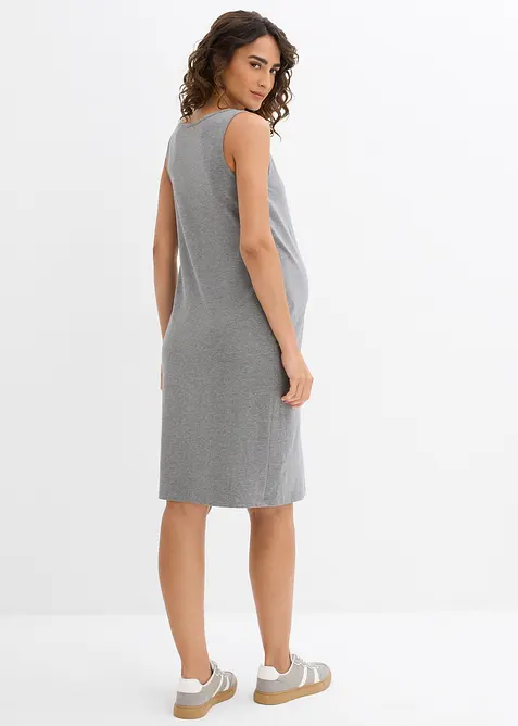 2-i-1-mamma- og ammekjole av bomullsjersey (2-pack), bonprix