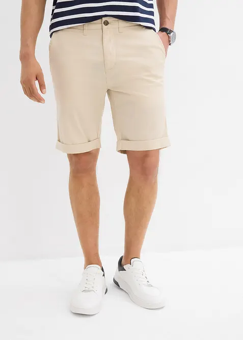 Bermudashorts i chinos-modell, Regular Fit, bonprix