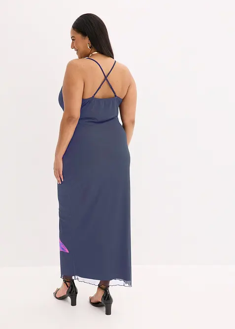 Farget omslagskjole, bonprix