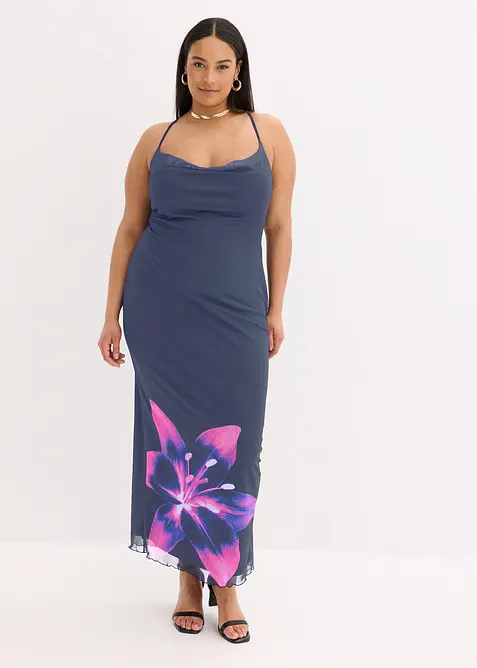 Farget omslagskjole, bonprix