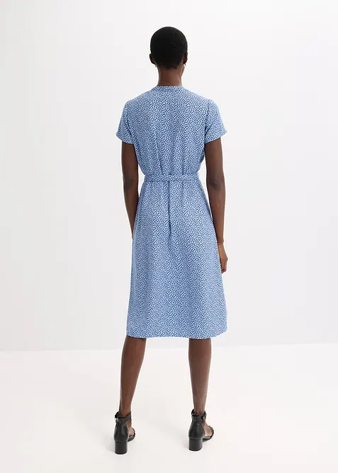 Blusekjole med prikker, bonprix