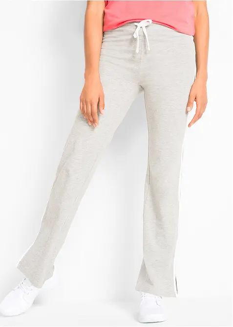 Jerseybukse i bomull med stretch (2-pack), bonprix