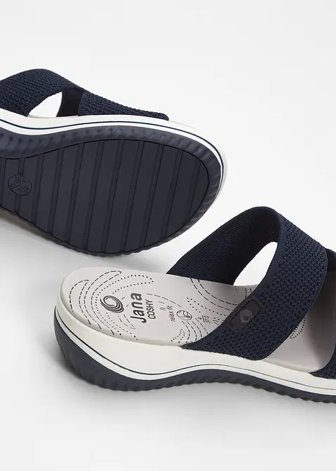 Sandal i behagelig bredde fra Jana, Jana