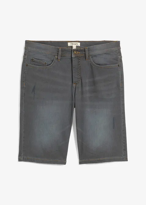 Bermudashorts i sweat-denim med komfortsnitt, Regular Fit, bonprix