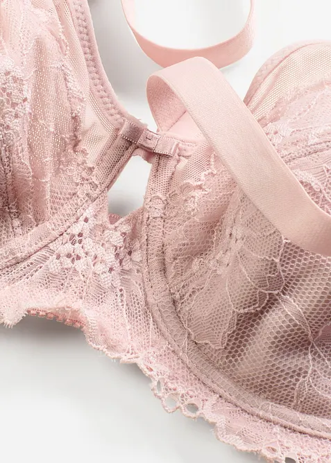 Minimizer-BH med forseggjorte blonder, bonprix