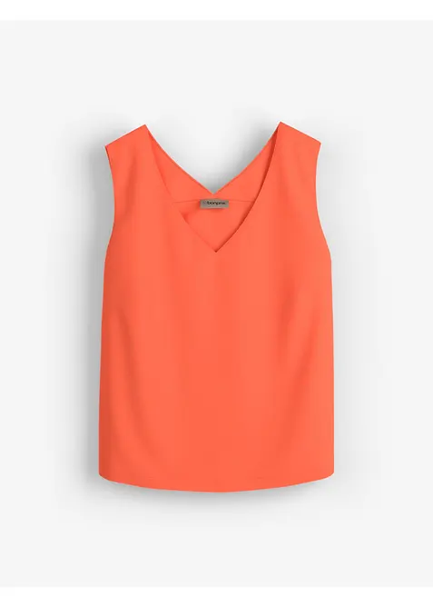 Blusetopp i myk viskosemiks, bonprix