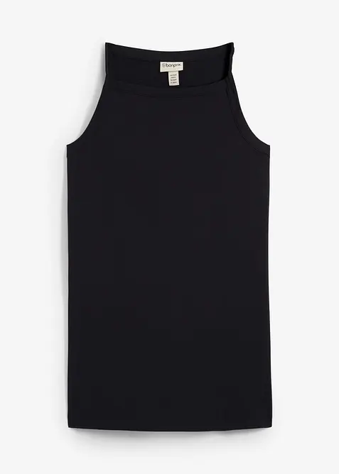 Lang topp av elastisk bomullsmiks, bonprix