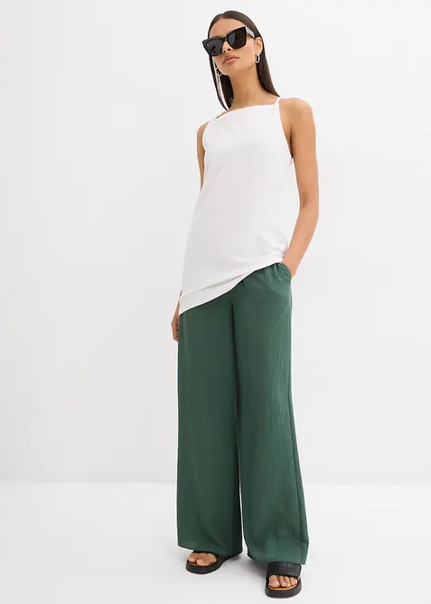 Lang topp av elastisk bomullsmiks, bonprix