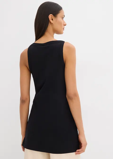 Lang topp av elastisk bomullsmiks, bonprix