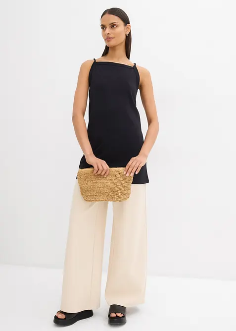 Lang topp av elastisk bomullsmiks, bonprix