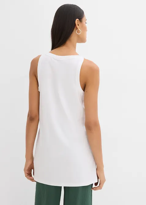 Lang topp av elastisk bomullsmiks, bonprix