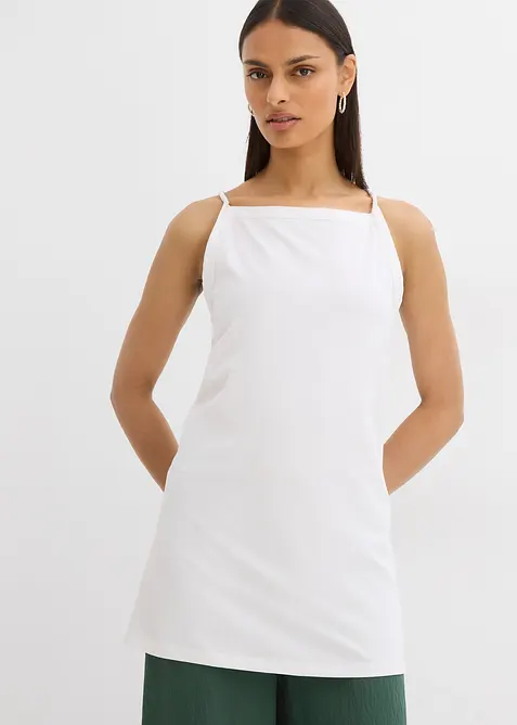 Lang topp av elastisk bomullsmiks, bonprix