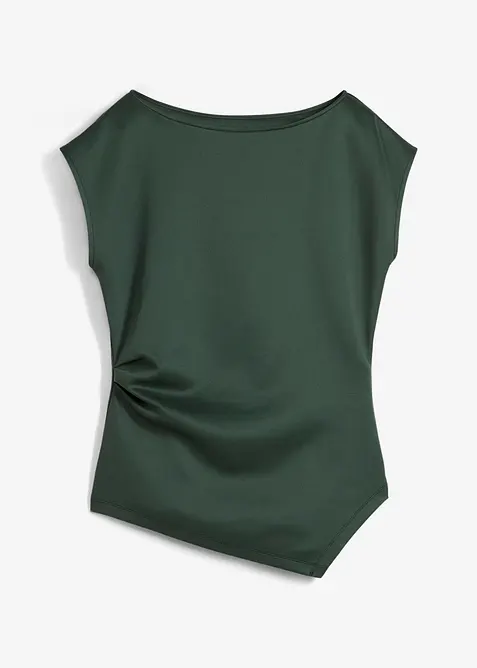 Asymmetrisk topp i behagelig scuba-materiale, bonprix