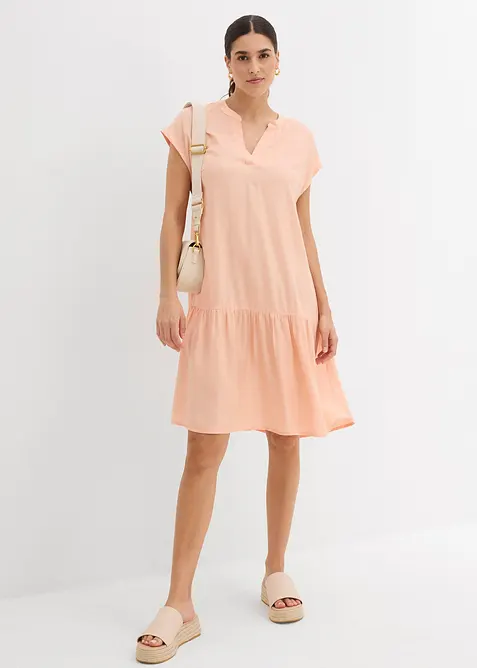 Tunikakjole i lett viskose, bonprix