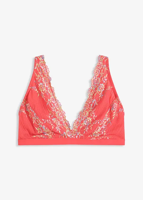 Bralette uten bøyle med  flerfarget blonde, bonprix