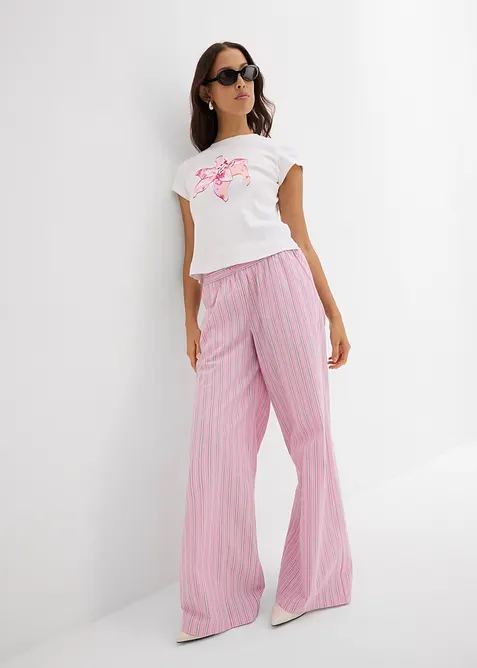 T-skjorte i 100% økologisk bomull, bonprix