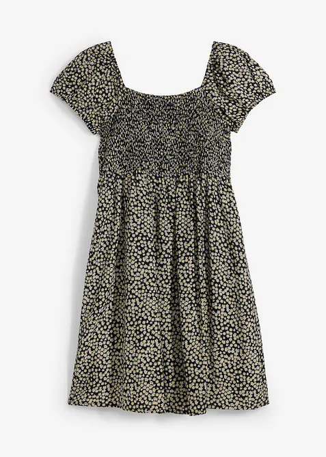 Minikjole i lett viskose, bonprix