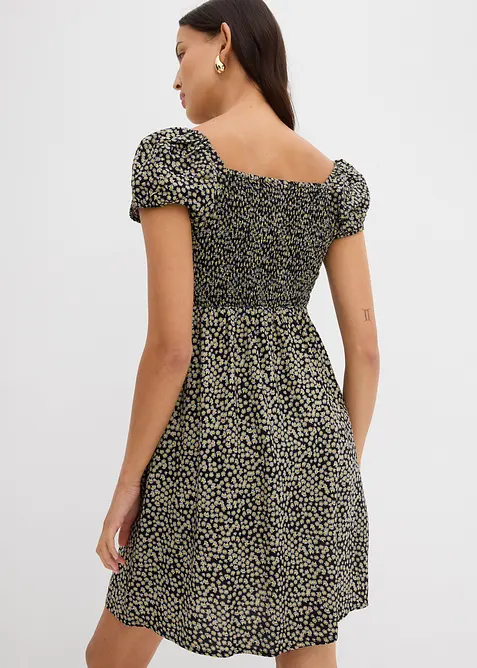 Minikjole i lett viskose, bonprix