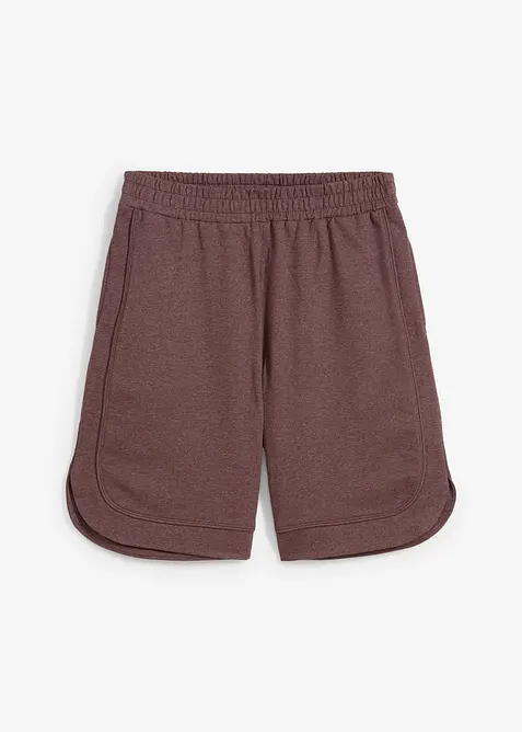 Sweatshorts i formstabil bomullsmiks og vid modell, bonprix