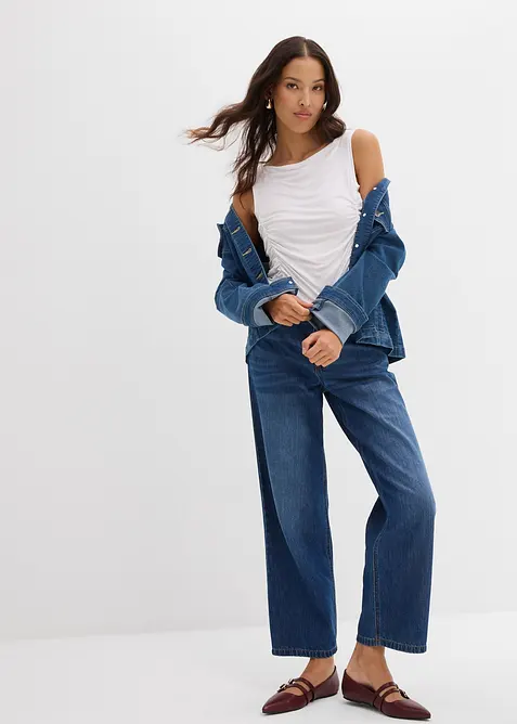 Singlet i myk viskosemiks, bonprix